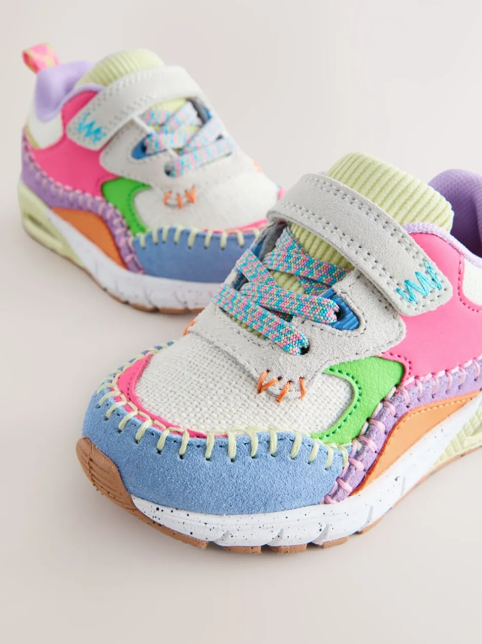 Sneakers*Next - Sneakers met dikke zool en elastische veters Meerkleurig