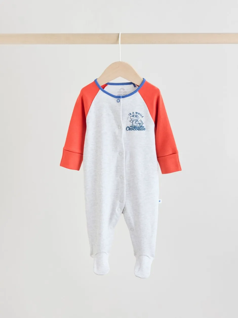 Babypakjes En Babypyjama's*Next - Verpakking van 3 babypyjama's (0 mnd-3 jr) Meerkleurig collegesportstijl