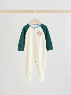 Babypakjes En Babypyjama's*Next - Verpakking van 3 babypyjama's (0 mnd-3 jr) Meerkleurig collegesportstijl