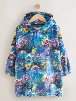 Nachtkleding En Pyjama's*Next - Fleece deken met capuchon (3-16jr) Meerkleurig gamer