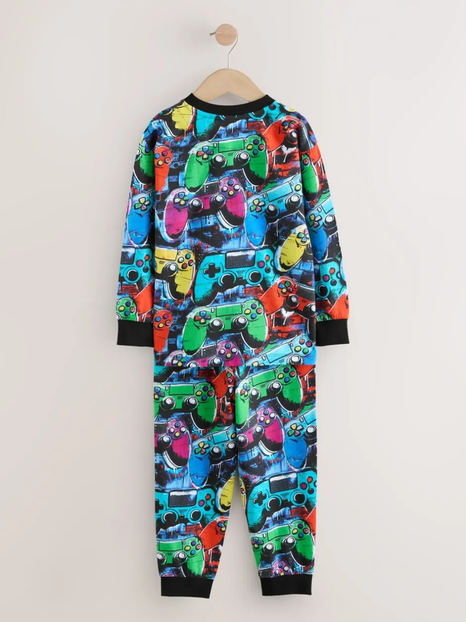 Pyjama's|Nachtkleding En Pyjama's*Next Meerkleurig gamer - Verpakking van 2 pyjama's met lange mouwen (3-16 jr)