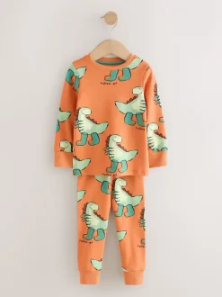 Multipacks|Pyjama's*Next Meerkleurig met dinosaurussen - Verpakking van 3 knusse pyjama's (9 mnd-10 jr)