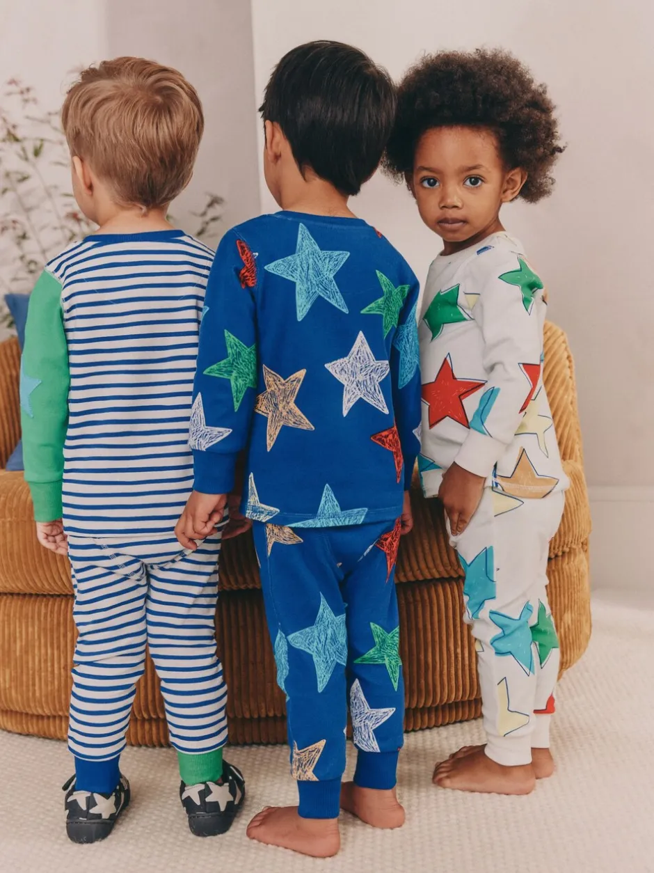 Pyjama's|Nachtkleding En Pyjama's|Next - Verpakking van 3 knusse pyjama's (9 mnd-10 jr) Meerkleurig sterren