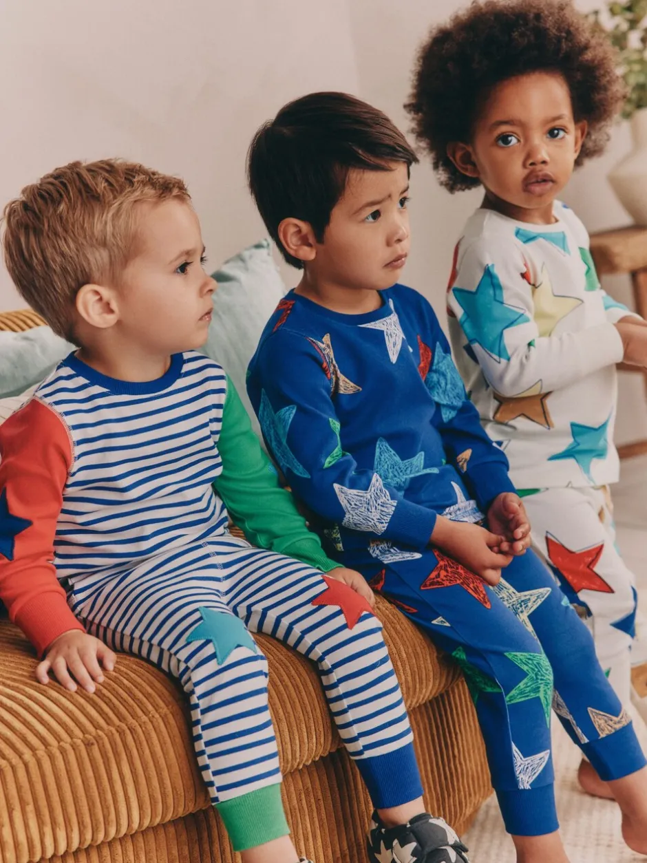 Pyjama's|Nachtkleding En Pyjama's|Next - Verpakking van 3 knusse pyjama's (9 mnd-10 jr) Meerkleurig sterren