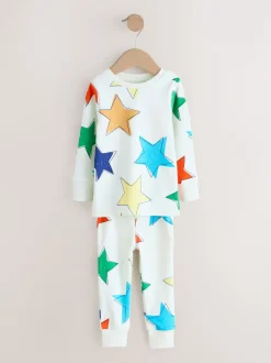Pyjama's|Nachtkleding En Pyjama's|Next - Verpakking van 3 knusse pyjama's (9 mnd-10 jr) Meerkleurig sterren
