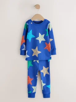 Pyjama's|Nachtkleding En Pyjama's|Next - Verpakking van 3 knusse pyjama's (9 mnd-10 jr) Meerkleurig sterren