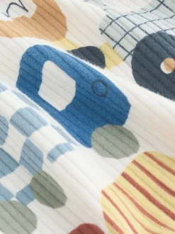 Multipacks|Babypakjes En Babypyjama's*Next Meerkleurig voertuigen - Verpakking van 3 babyslaappakjes met tweewegrits (0 mnd - 2 jr)