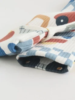 Multipacks|Babypakjes En Babypyjama's*Next Meerkleurig voertuigen - Verpakking van 3 babyslaappakjes met tweewegrits (0 mnd - 2 jr)