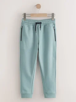 Joggingbroeken*Next - Verpakking van 3 slim fit joggingbroeken met (3-16jaar) Meerkleurig Zwart/Marine/Mineraal