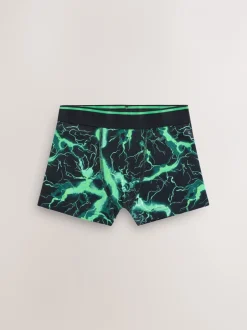 Ondergoed*Next - Verpakking van 7 boxers (3-16jr) Meerkleurige bliksemprint