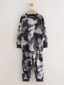 Pyjama's|Nachtkleding En Pyjama's|Next Meerkleurige camouflageprint - Verpakking van 3 pyjama's met lange mouwen (3-16 jr)