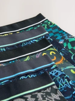 Ondergoed*Next Meerkleurige grafittiprint - Verpakking van 5 trunks (3-16jr)