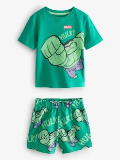 Pyjama's|Nachtkleding En Pyjama's*Next Meerkleurige mini Marvel - 100% katoenen korte pyjama's verpakking van 3 (12 mnd - 11 jr)