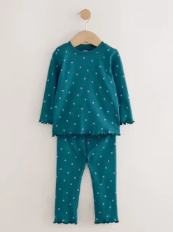 Nachtkleding En Pyjama's|Pyjama's*Next Meerkleurige Strik Print - Verpakking van 3 knusse pyjama's (9 mnd-12 jr)
