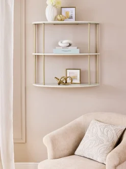 Opslag En Organisatie|Thuiskantoor*Next Mia 3 Tier Wall Shelf