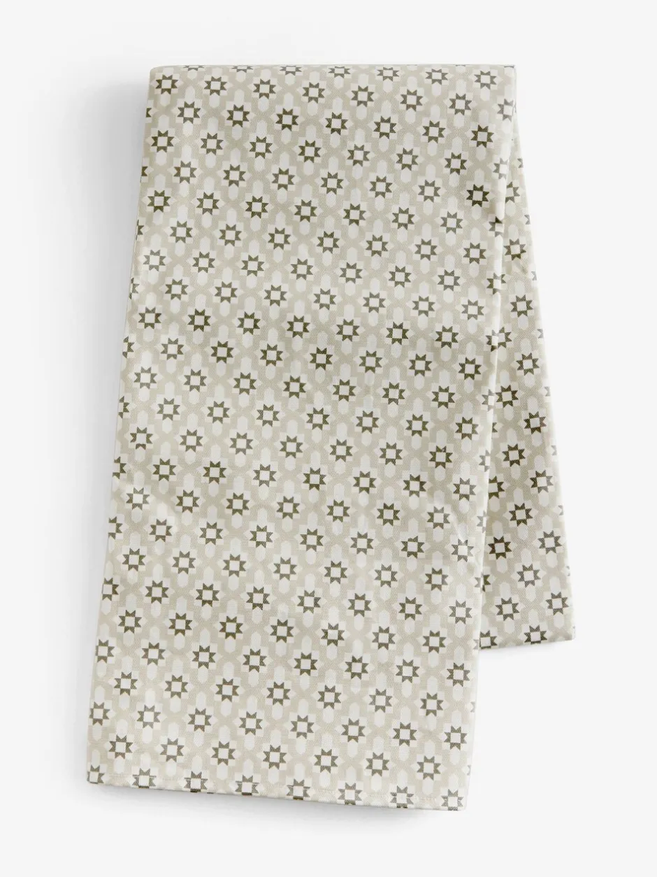 Tafellinnen En Placemats |Next Micro Tile Wipe Clean Tablecloth