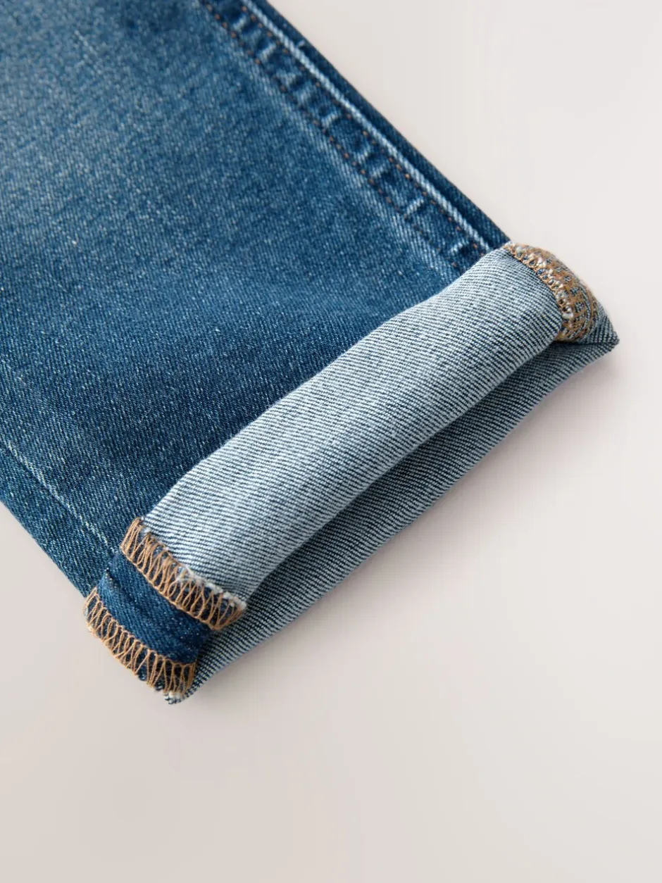 Jeans En Joggingbroeken|Jeans*Next - Comfortabele jeans met stretch (3 mnd-7 jr) Middenblauw denim
