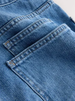 Jeans*Next - Double Pocket Barrel Jeans Middenblauw denim