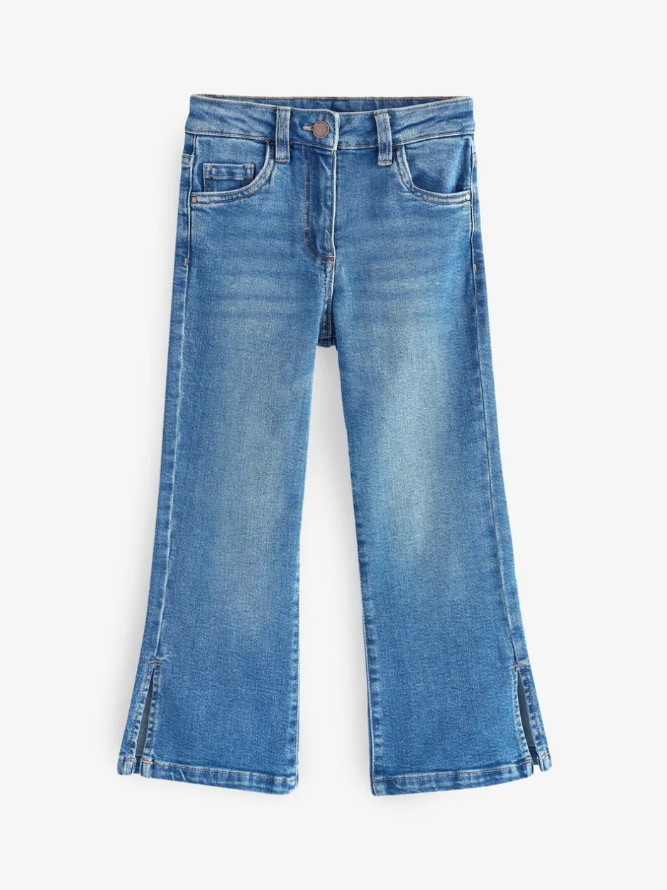 Jeans|Next - Flare jeans (3-16 jr) Middenblauw denim