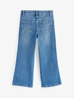 Jeans|Next - Flare jeans (3-16 jr) Middenblauw denim