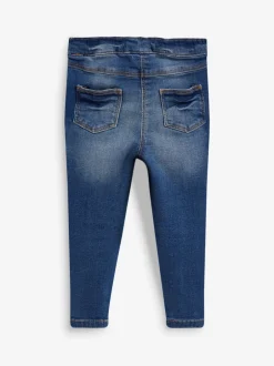 Jeans En Joggingbroeken|Jeans|Next - Jegging met elastische taille (3 mnd-7 jr) Middenblauw denim
