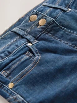 Jeans|Next - Lift, slim en shape jeans met bootcut Middenblauw denim