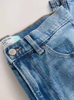 Jeans*Next - Mom Comfort Jeans met Stretch Column Middenblauw denim