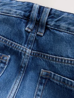 Jeans|Next - Straight Leg Jeans Middenblauw denim