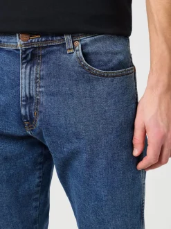Jeans*Wrangler - - Slim-fit Texas jeans Middenblauw denim