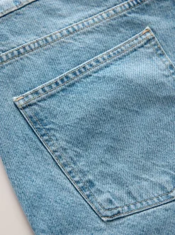 Shorts*Next - EDIT Jort denim shorts Middenblauw met wassing