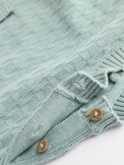 Sets En Combisets|Truien En Breisels*Next - Babyset met gebreide trui en legging van 100% katoen met textuur (0mnd -3jr) Mineraal