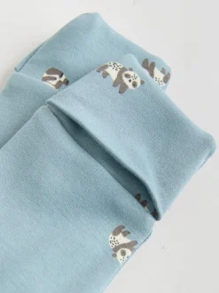 Multipacks|Babypakjes En Babypyjama's*Next - 100% katoenen babyslaapzakjes met tweewegrits verpakking van 5 (0mnd -2jr) Mineraalblauw