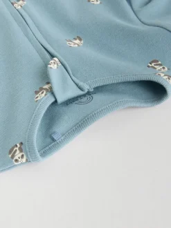 Multipacks|Babypakjes En Babypyjama's*Next - 100% katoenen babyslaapzakjes met tweewegrits verpakking van 5 (0mnd -2jr) Mineraalblauw