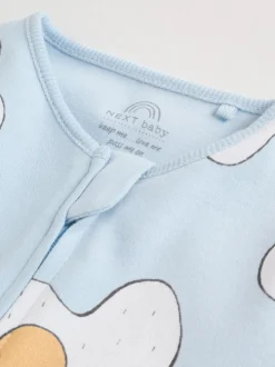 Multipacks|Babypakjes En Babypyjama's|Next Mineraalkleurig - 4 Pack Baby-pyjama's met tweewegrits (0mnd -2jr)