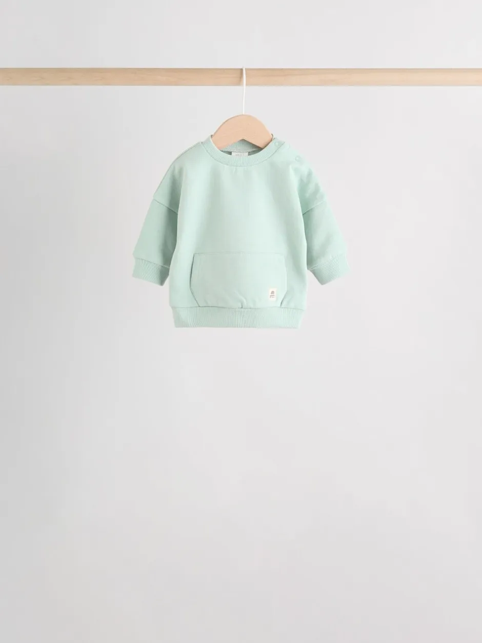 Sets En Combisets|Truien En Breisels*Next Mineraalkleurig - Baby Sweatshirt en Joggingbroeken Set 6 stuks (0mnd-3jaar)