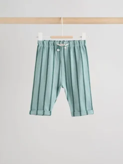 Jeans En Joggingbroeken|Joggingbroeken*Next Mineraalkleurig - Set van 3 baby joggingbroeken met rechte pijpen (0mnd-2jr)