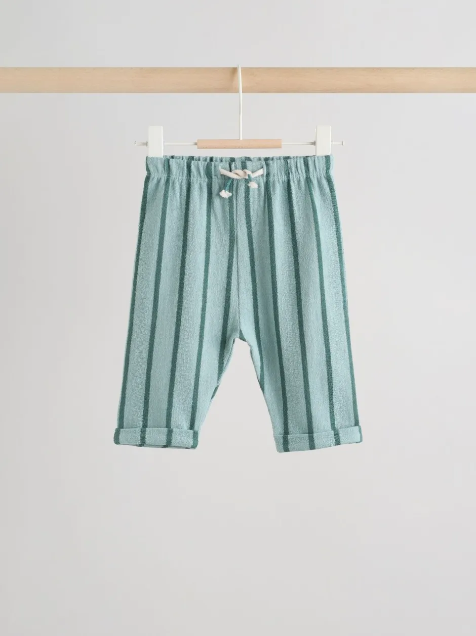 Jeans En Joggingbroeken|Joggingbroeken*Next Mineraalkleurig - Set van 3 baby joggingbroeken met rechte pijpen (0mnd-2jr)