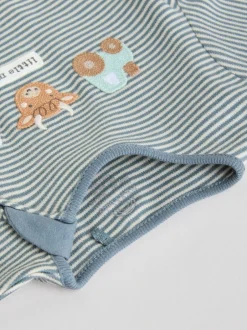 Babypakjes En Babypyjama's|Multipacks|Next Mineraalkleurig - Verpakking van 4 Hamish-babypyjama's (0-2jr)