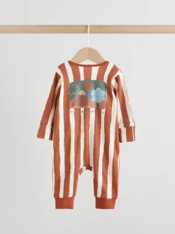Multipacks|Babypakjes En Babypyjama's|Next Mineraalkleurig - Woodland baby-slaappakjes 3 set (0mnd-3jr)