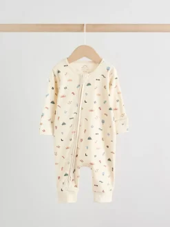 Multipacks|Babypakjes En Babypyjama's|Next Mineraalkleurig - Woodland baby-slaappakjes 3 set (0mnd-3jr)