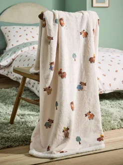 Kinderbeddengoed*Next Mini Hamish Fleece bedloper