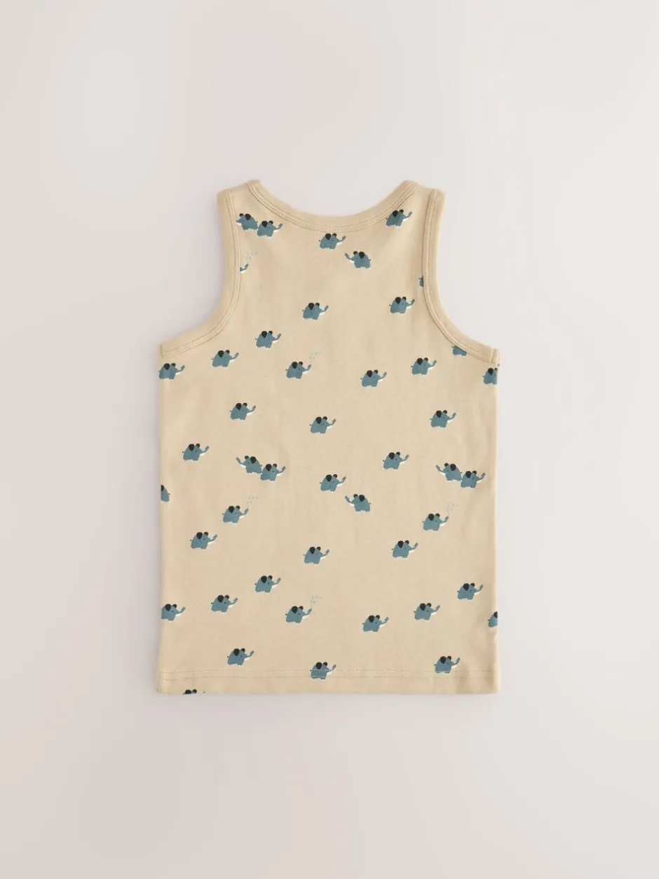 Tops|Multipacks|Next - 100% katoenen hemden set van 5 (1.5 - 8 jr) Mini-safariprint