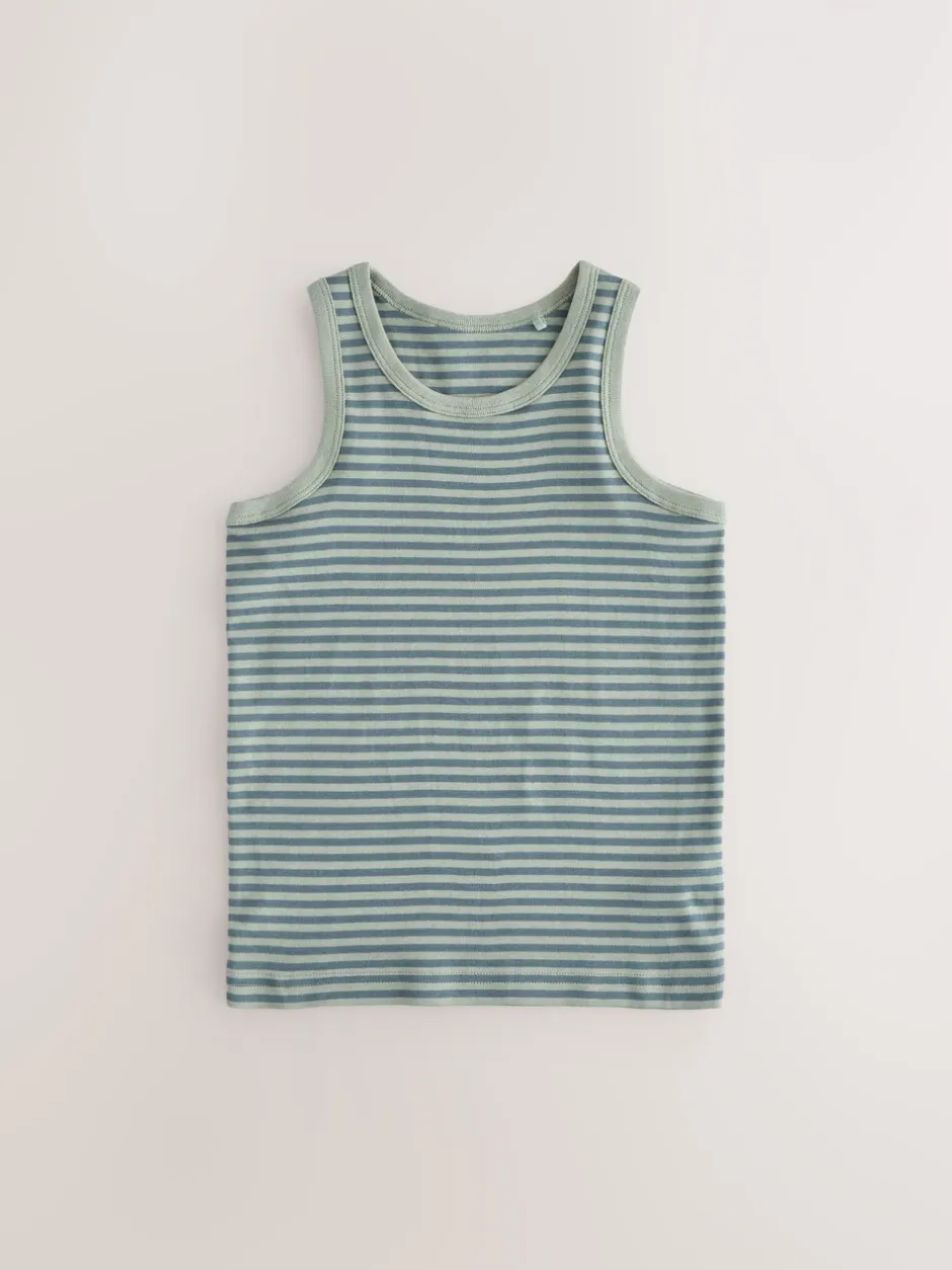 Tops|Multipacks|Next - 100% katoenen hemden set van 5 (1.5 - 8 jr) Mini-safariprint