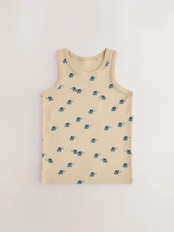 Tops|Multipacks|Next - 100% katoenen hemden set van 5 (1.5 - 8 jr) Mini-safariprint