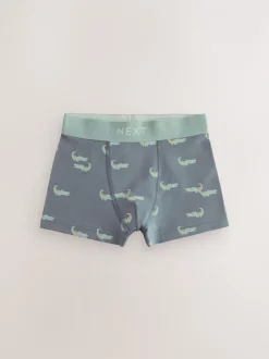 Ondergoed|Next - Junior karakter trunks 5 verpakking (1,5-16jr) Mini-safariprint