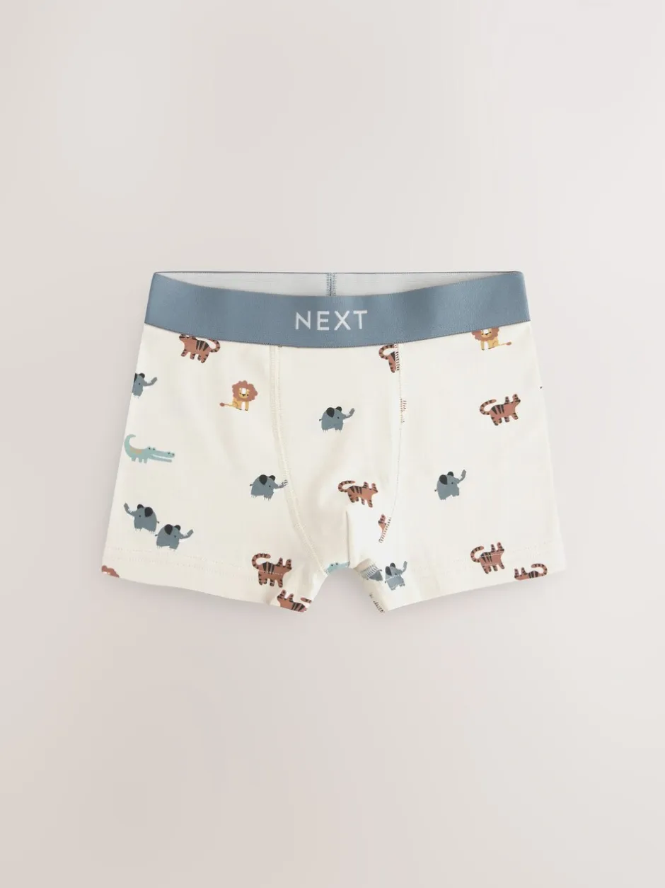 Multipacks|Ondergoed|Next Mini-safariprint - Verpakking van 10 trunks (1,5-16jr)