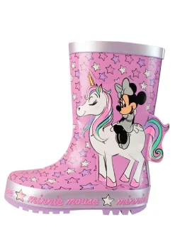 Laarzen|Character Minnie Mouse-figuur Laarzen met eenhoorn Print