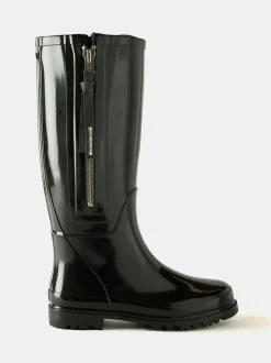Laarzen*Mint Velvet Patent Kniehoge Laarzen