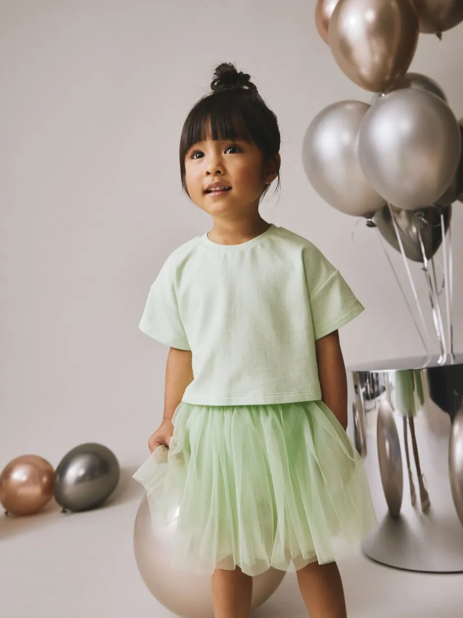 Shorts En Rokken*Next - Set van top en tutu-rok (3mnd-7jr) Mintgroen