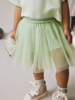 Shorts En Rokken*Next - Set van top en tutu-rok (3mnd-7jr) Mintgroen